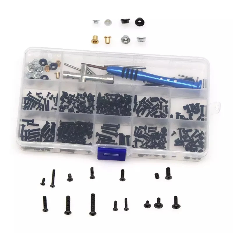 

316 in 1 Tool Full Car Screw Tool Kit Sets for WLtoys 1/14 144001 RC Model Car