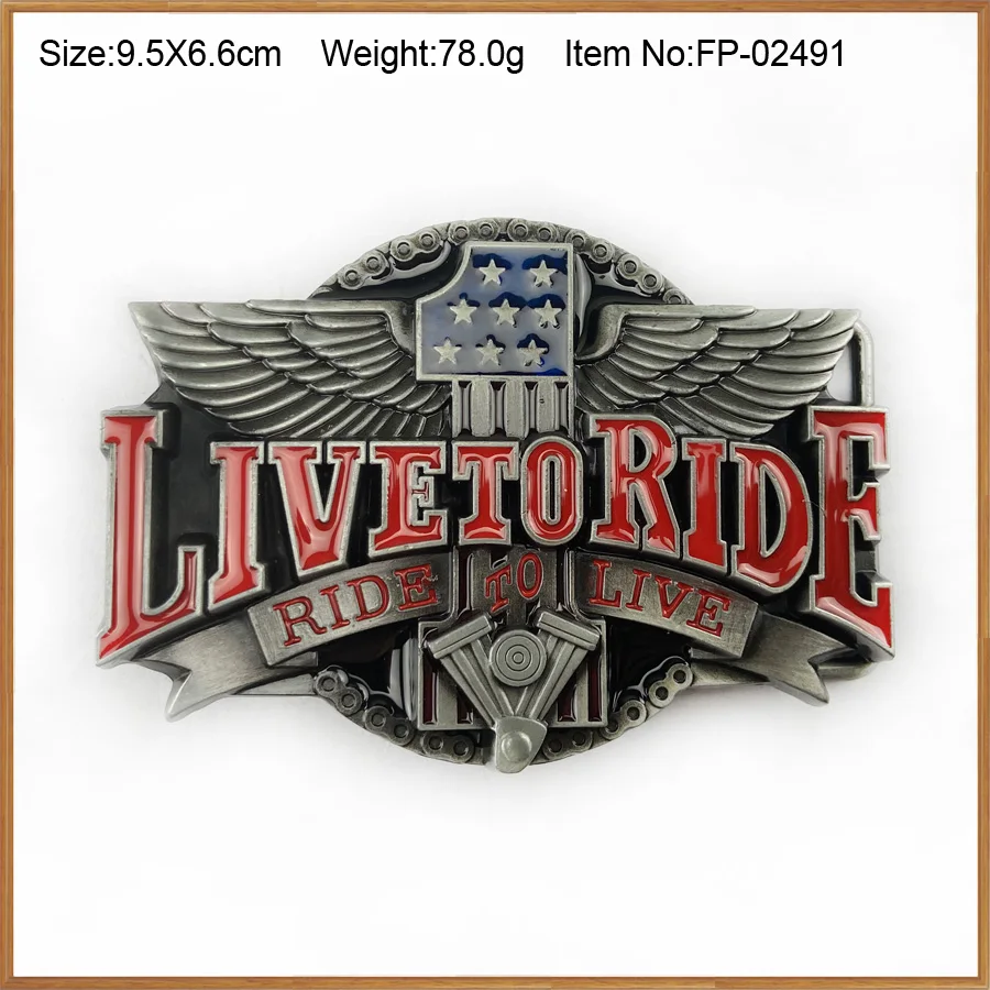 Пряжка мужская из цинкового сплава ширина 4 см |