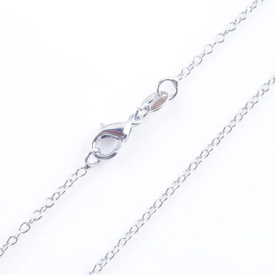 

WOJIAER Natural White Jades Gem Stone Necklace & Pendant Bead Oval Silver Plated Healing Reiki Chakra Jewelry PN3691