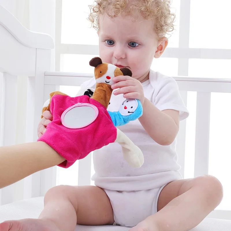 

Cute Cartoon Animal Plush Finger Puppet Fingers Toy Gloves Doll Baby Early Educational Hand Toy New1