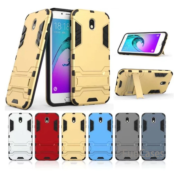 Для Samsung Galaxy J3 J5 J7 Pro 2017 ЕС чехол жесткий защитный противоударный чехол-Броня из