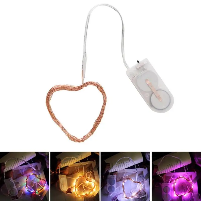 

2/3/5m 20/30/50 LED Lamp String Fairy Copper Wire Xmas Wedding Home Garden Decor For KTV Bars Party Christmas Household Lighting