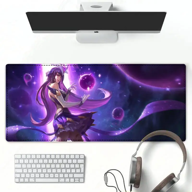 

Pattern Syndra League of legends Gaming Mouse Pad Gamer Keyboard Maus Pad Desk Mouse Mat Game Accessories For Overwatch