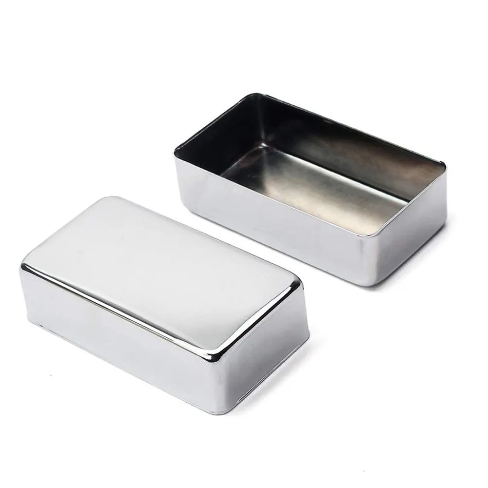 

2 Pcs Guitar Pickup Cover Covers For Humbucker Guitar Nickel No-Hole Pickup