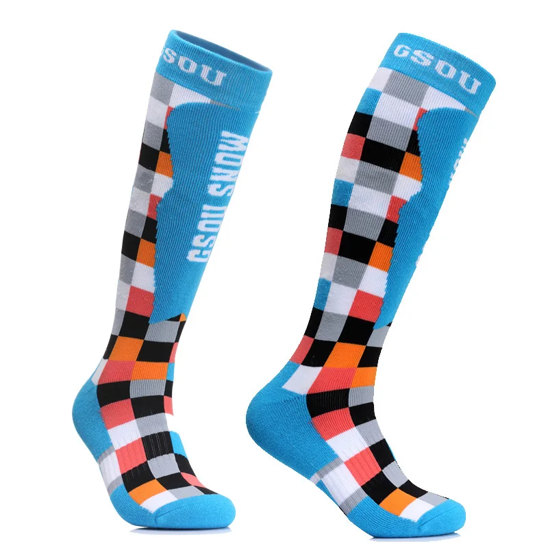 

Gsou Snow Winter Unisex Snowboarding Socks Thick Keep to Warm Skiing Socks for Women Stockings