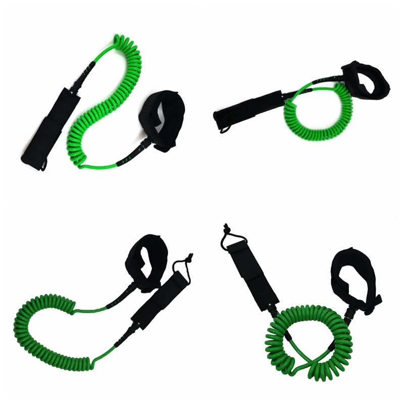 Шнур для серфинга 10 футов 7 мм Sup лодыжки поводок спиральный стенд весло доска ТПУ