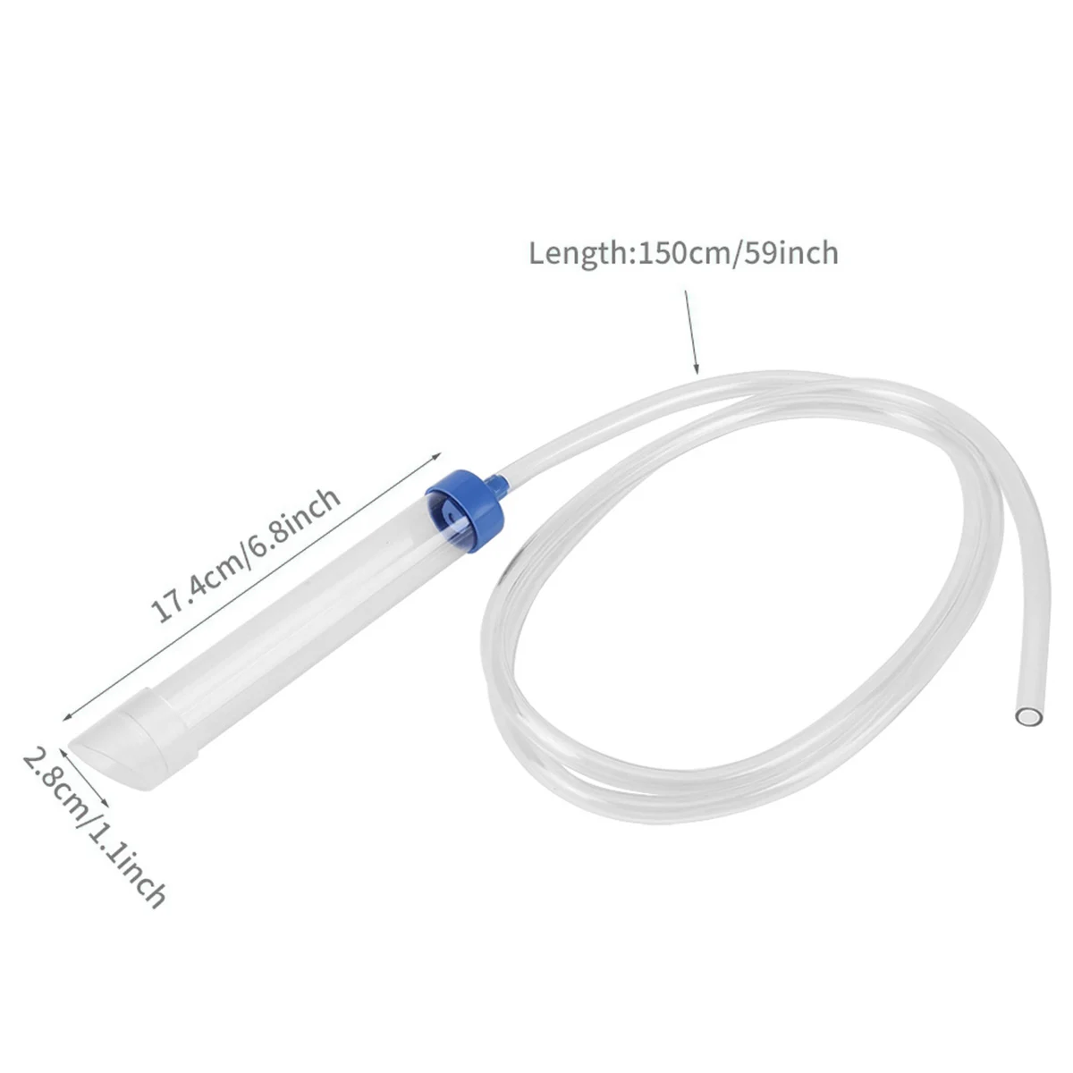 

Aquarium Fish Tank Vacuum Gravel Water Filter Cleaner Siphon Pump Manual Cleaner Pump Safe Vacuum Cleaner Tool