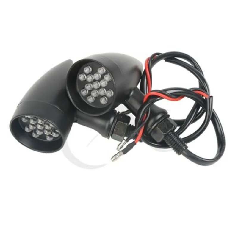 Motorcycle Mini Bullet LED Turn Signal Light For Harley Sportster Softail Bobber Customer |