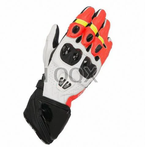 Alpine Guantes de cuero 100% PRO R2 мужские перчатки без пальцев для largos moto cicleta guantes carreras