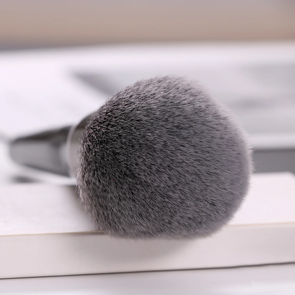 BEILI черные мягкие синтетические волосы Большой порошок кисти для макияжа