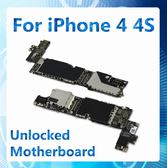 Оригинальная разблокированная материнская плата для iphone 4 4S без сенсорной