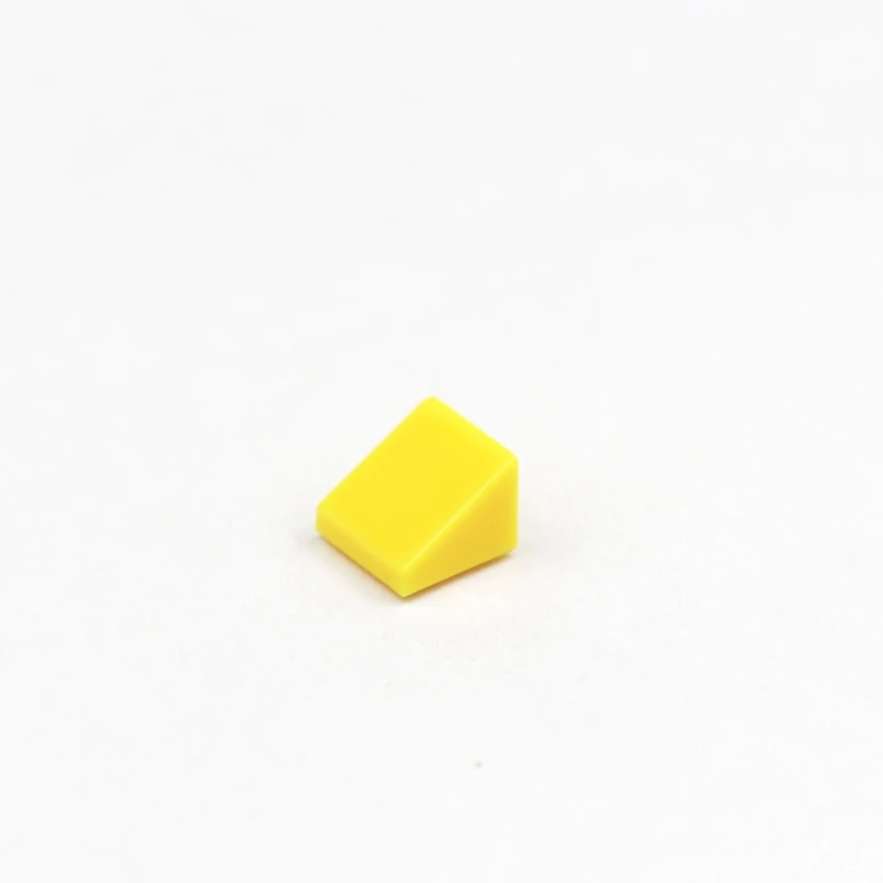 Радужные красочные кирпичи наклонный на 54200 градусов 30 ° 1x1x2/3 развивающие
