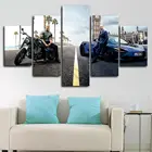 5 шт., настенные постеры с изображением звезд из фильма мотоцикл