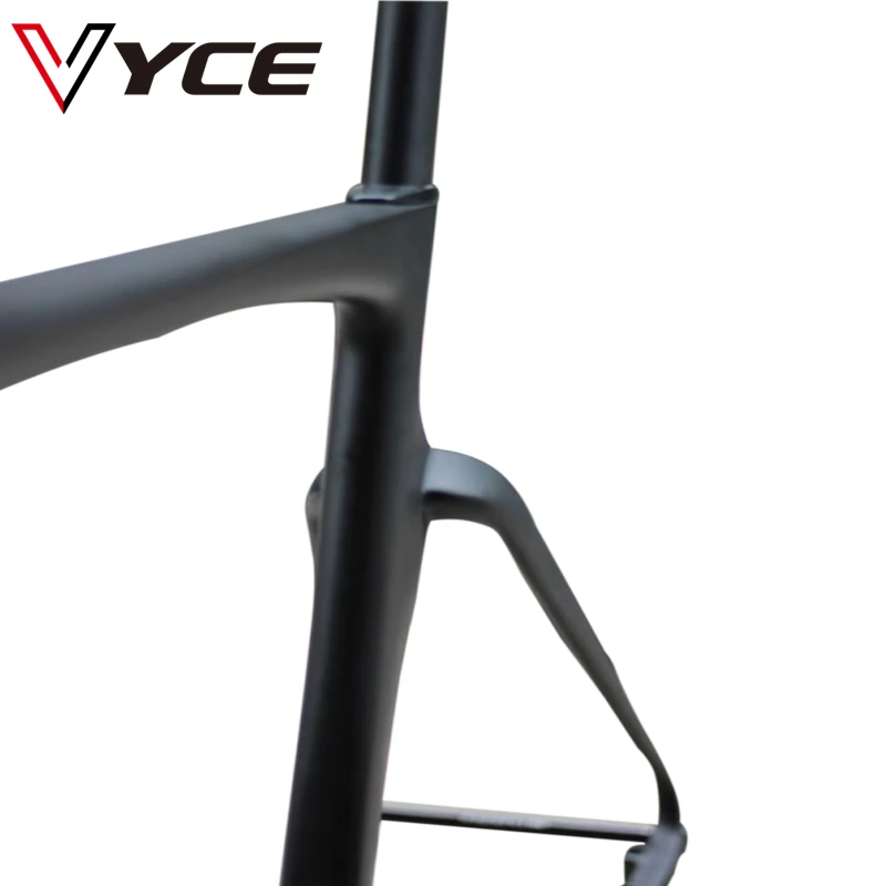 

VYCE HQR37 Disc Brake carbon Frameset Road Carbon Frame Fork Handlebar Cycling Race Carbon Bike