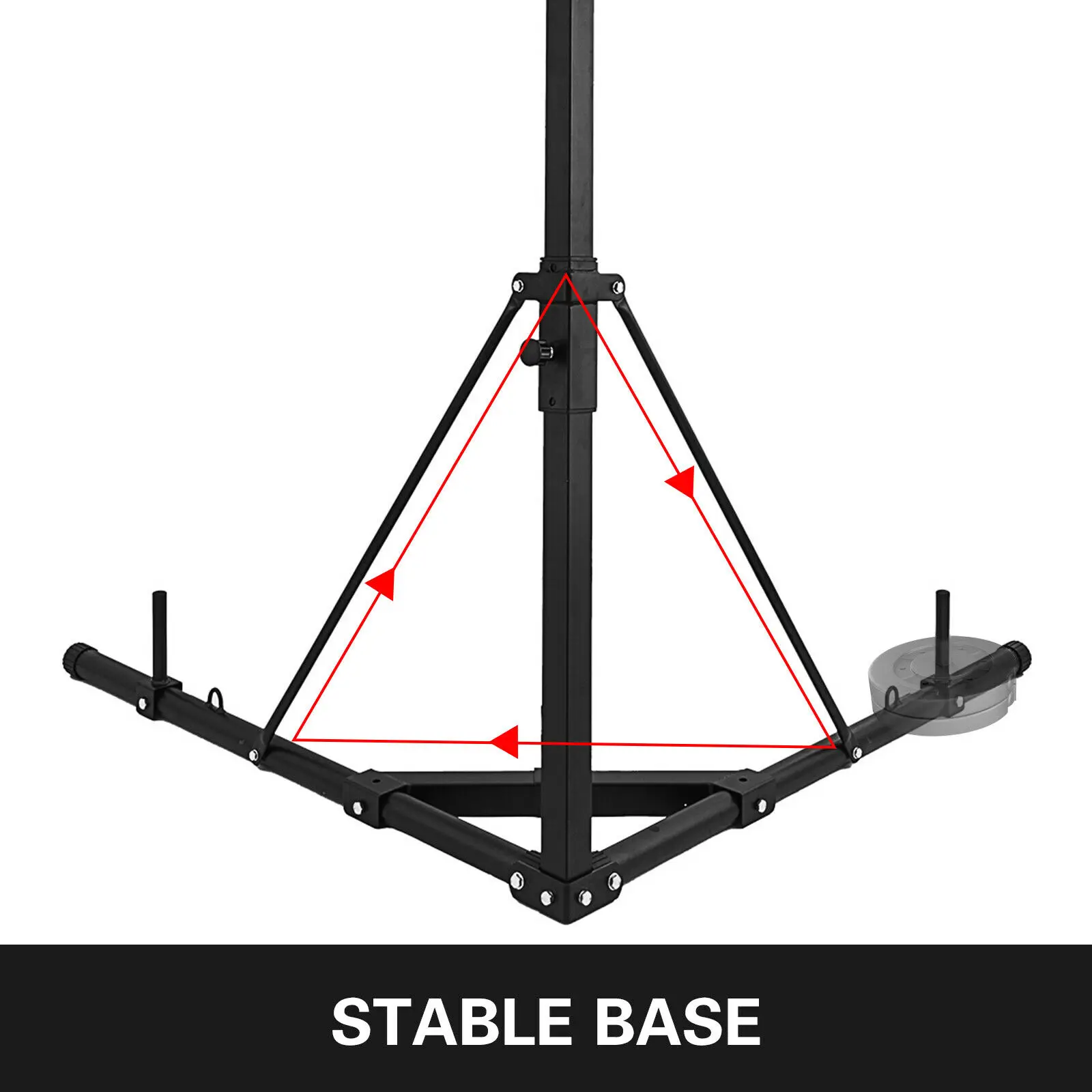 VEVOR складной боксерский мешок Стенд Heavy Duty стойка для мешка с песком Портативный