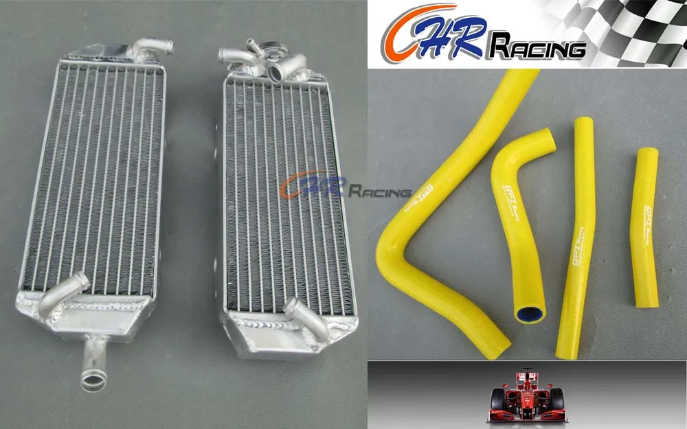 

Para Suzuki RM 250 RM250 2 tiempos 1996 1997 1998 radiador de aluminio + manguera