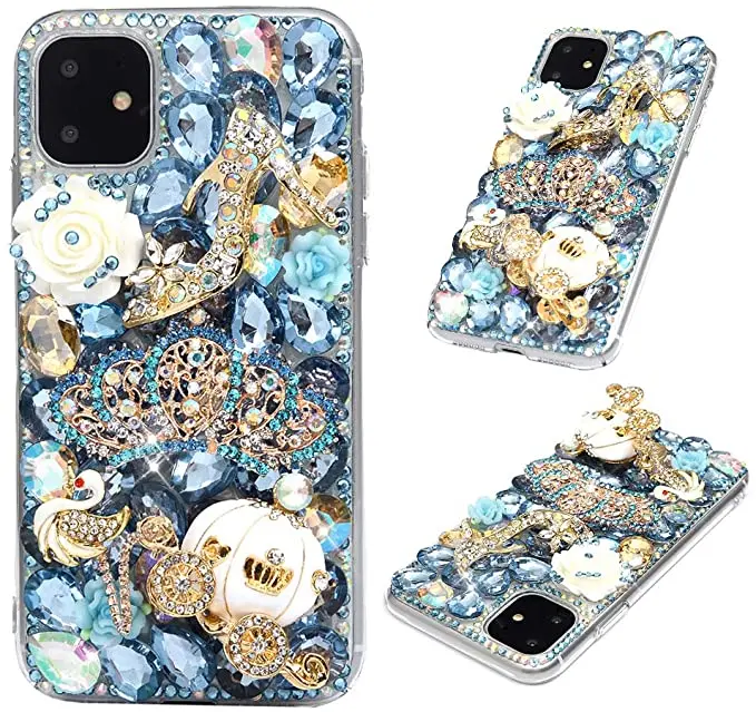 

Luxury Rhinestone Case For Huawei P40 P20 P30 Lite Mate 40 20 30 Pro Honor 9 Play Nova 5t 5i 7i Silicone Mobile Phone Coque Girl