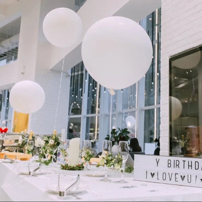 5 шт. 36 дюймов разноцветный фотогелиевый надувной огромный фотошар|Воздушные