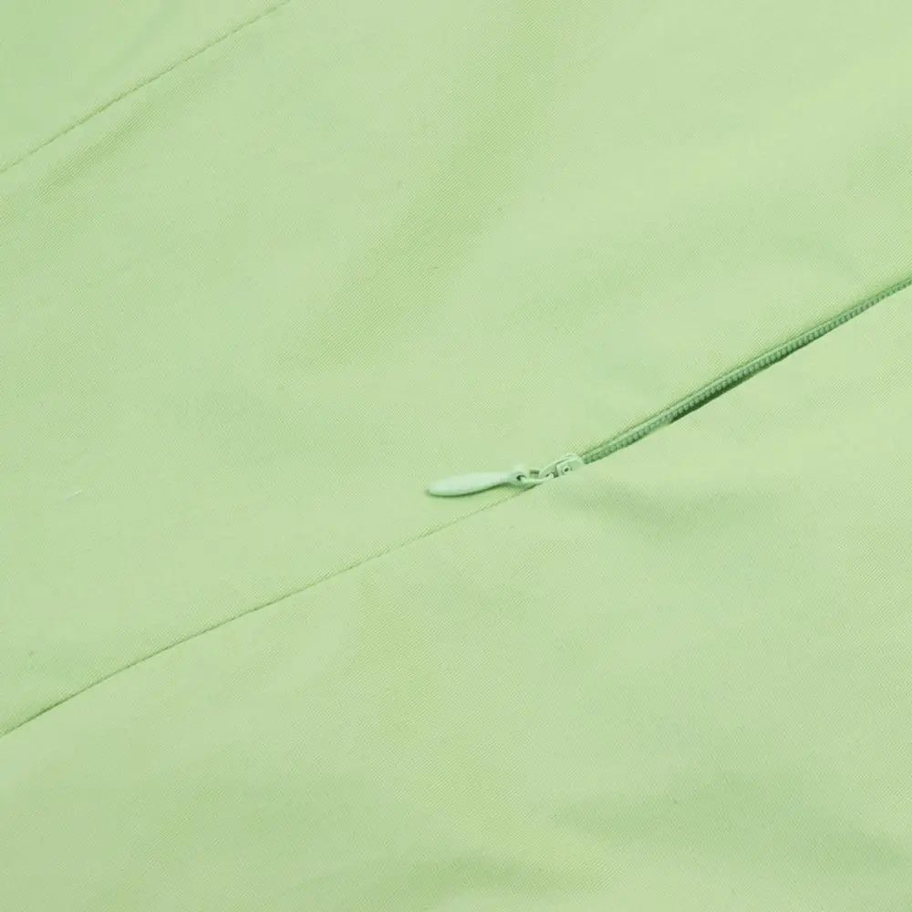 Винтажное Плиссированное зеленое платье без рукавов размера плюс с Горным