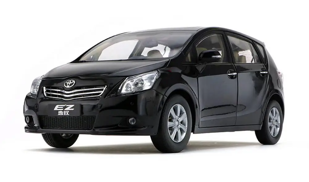

1/18 Scale TOYOTA EZ VERSO Black Diecast Car Model Toy Collection Gift