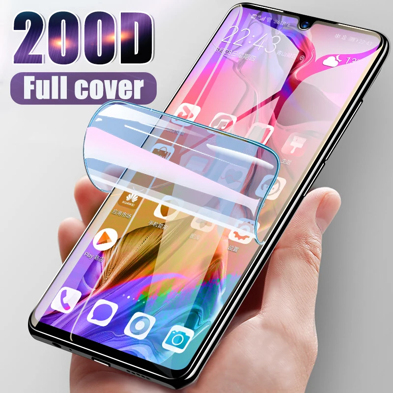 Гидрогелевая защитная пленка 200D для samsung galaxy s20 ultra s10e s10 5g Note 10 s9 s8 plus Защитная