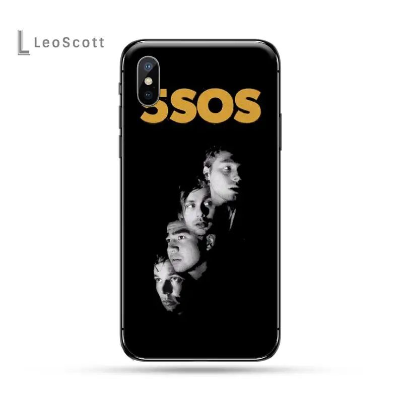 

5SOS band 5 seconds of summer luxury Anti-fall Phone Case shell for iPhone 11 12 pro XS MAX 8 7 6 6S Plus X 5S SE 2020 XR
