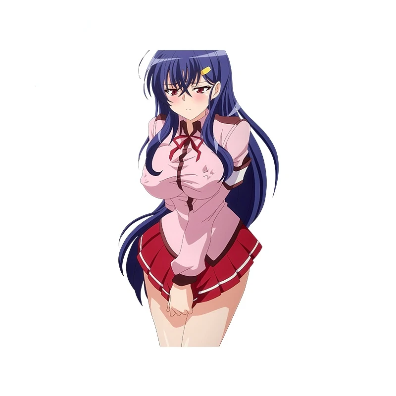 

Cartoon Car Sticker Beautiful Sexy Woman In Bikini Decorative Decal Graphical for Bumper Window Phone Exterior Decor PVC13x11cm