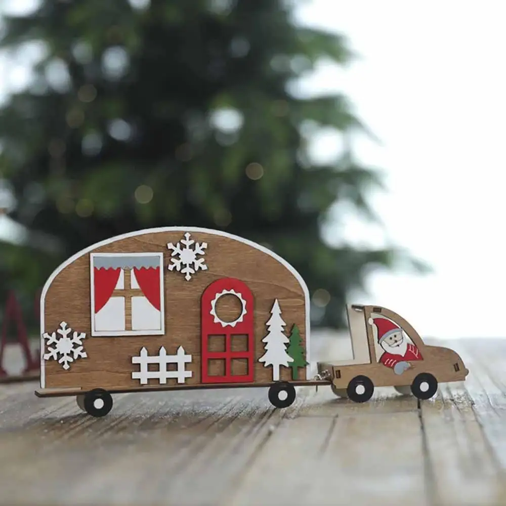 Новогоднее украшение автомобиля Санта-Клауса navidad decoraciones para el hogar Рождественское украшение noel ozdoby swiateczne@ 40