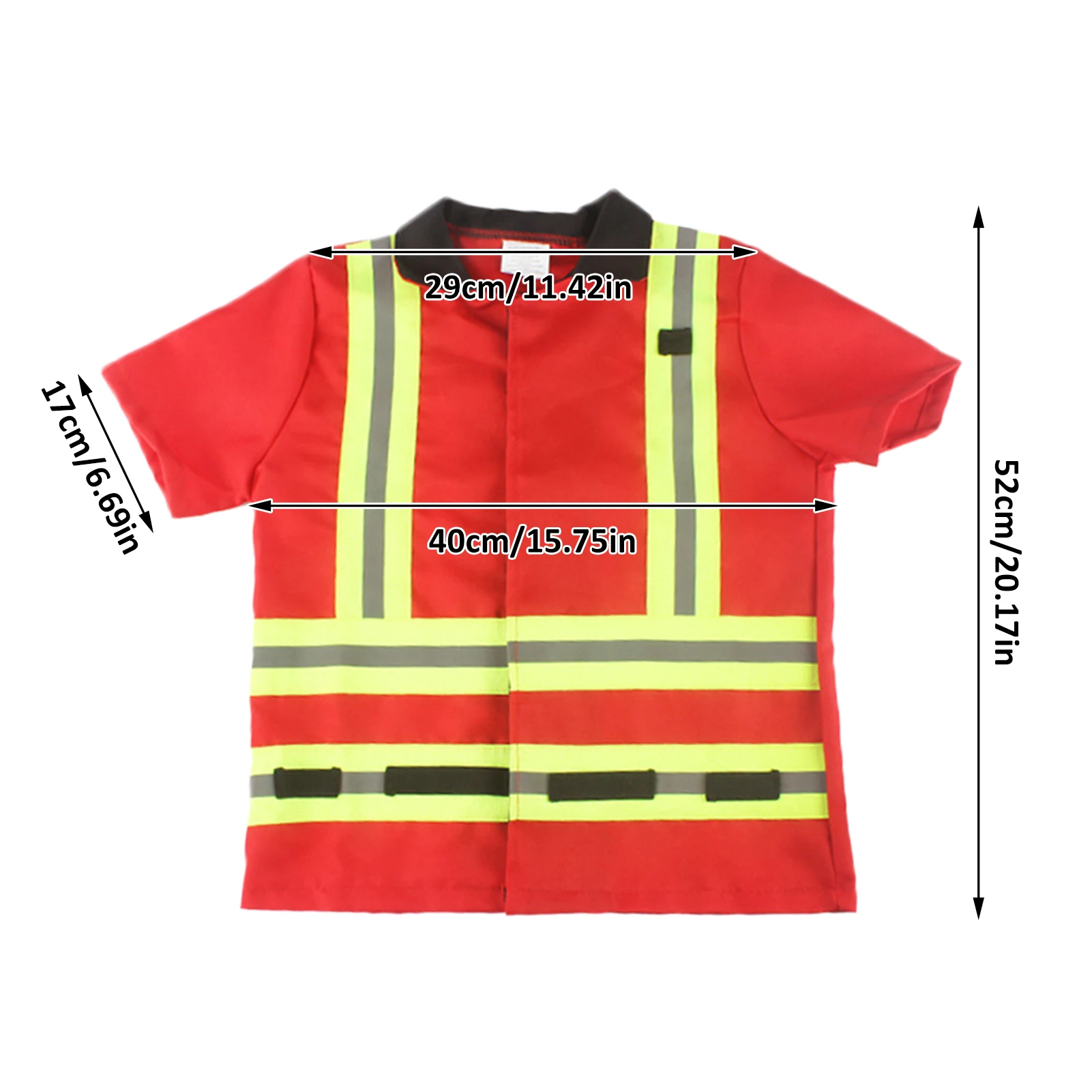 

Children Pretend Play Firefighter Uniform Children Sam Fireman Role Work Clothing Suit Cosplay Boy Girl Performance Party