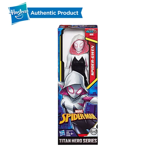 E4332-GWEN Hasbro Человек-паук серия Гвен Майлз Моралес Marvels алый паук бронированный черный костюм для девочек и мальчиков - Цвет: E4332-GWEN