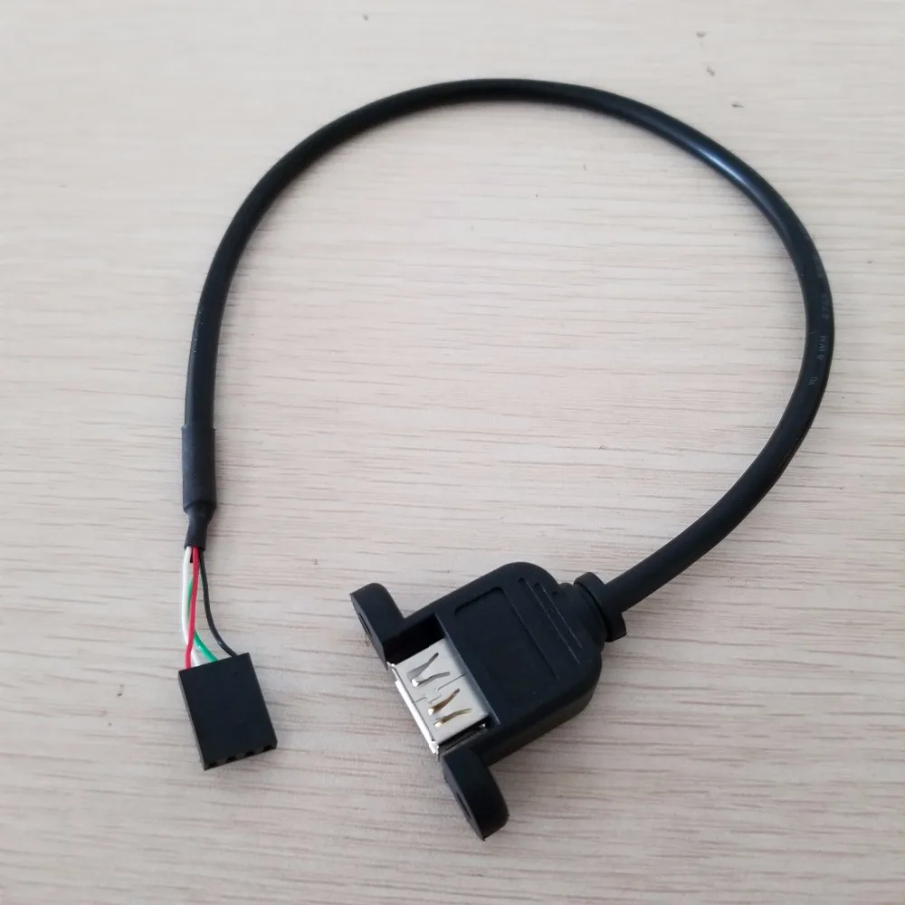 30 см Внутренняя Материнская плата USB 4 контактный 4p Однорядный гнездовой для