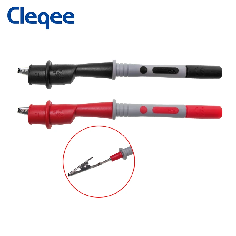 P1308B 8 шт. Тесты набор измерительных штекер датчика к крюк кабель сменный