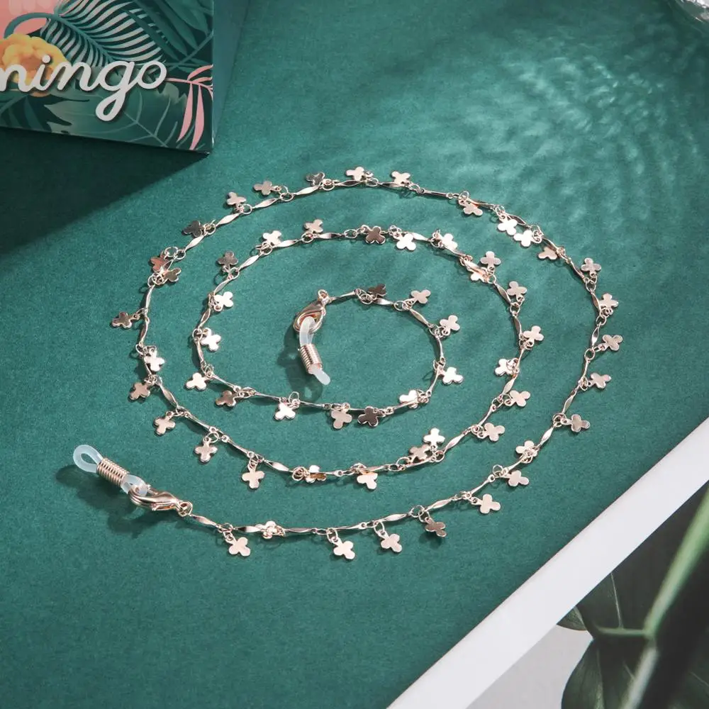 Скайрим Клевер Бахрома Маски Цепи для Женщин Девушек Цепь Для Очков Для Чтения Очки Держатель Очки Корда Ошейник Ремень На Шею.