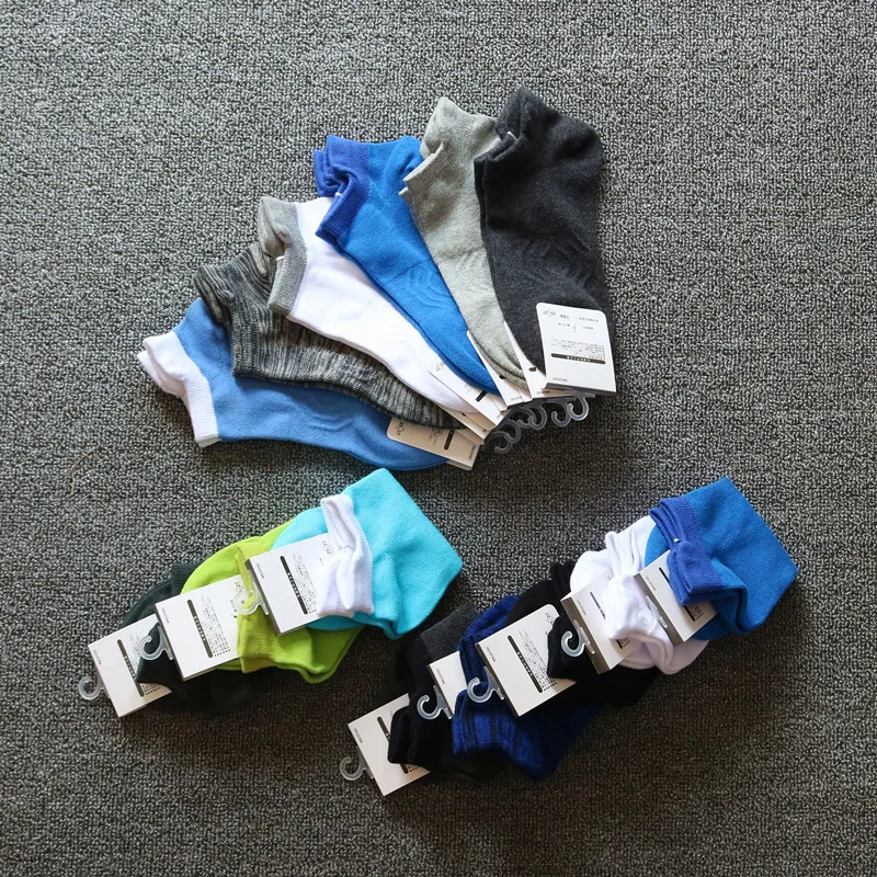 Мужские износостойкие Повседневные носки домашние трендовые Однотонные