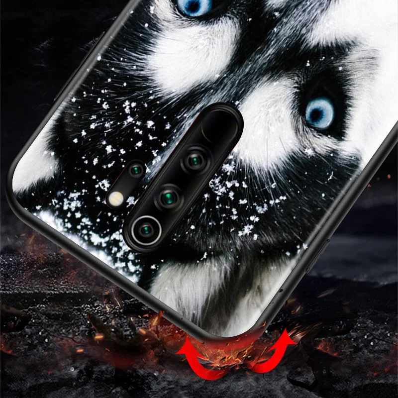 

Cute Pitbull Dog Art For Xiaomi Redmi K40 K30T K30S K30i K30 K20 10X 9T 9i Pro 5G Black Phone Case
