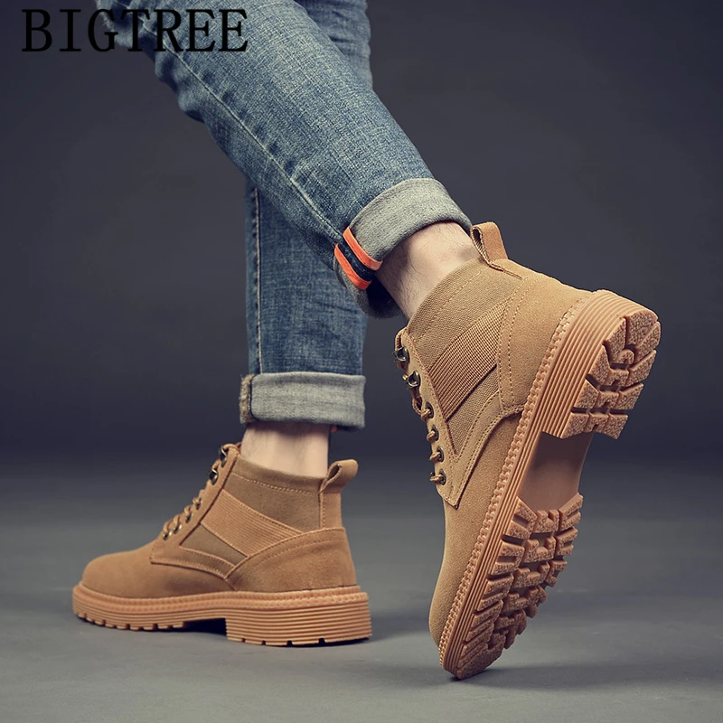 Мужские Ботильоны кожаные ботинки Мужская модная обувь ковбойские сапоги