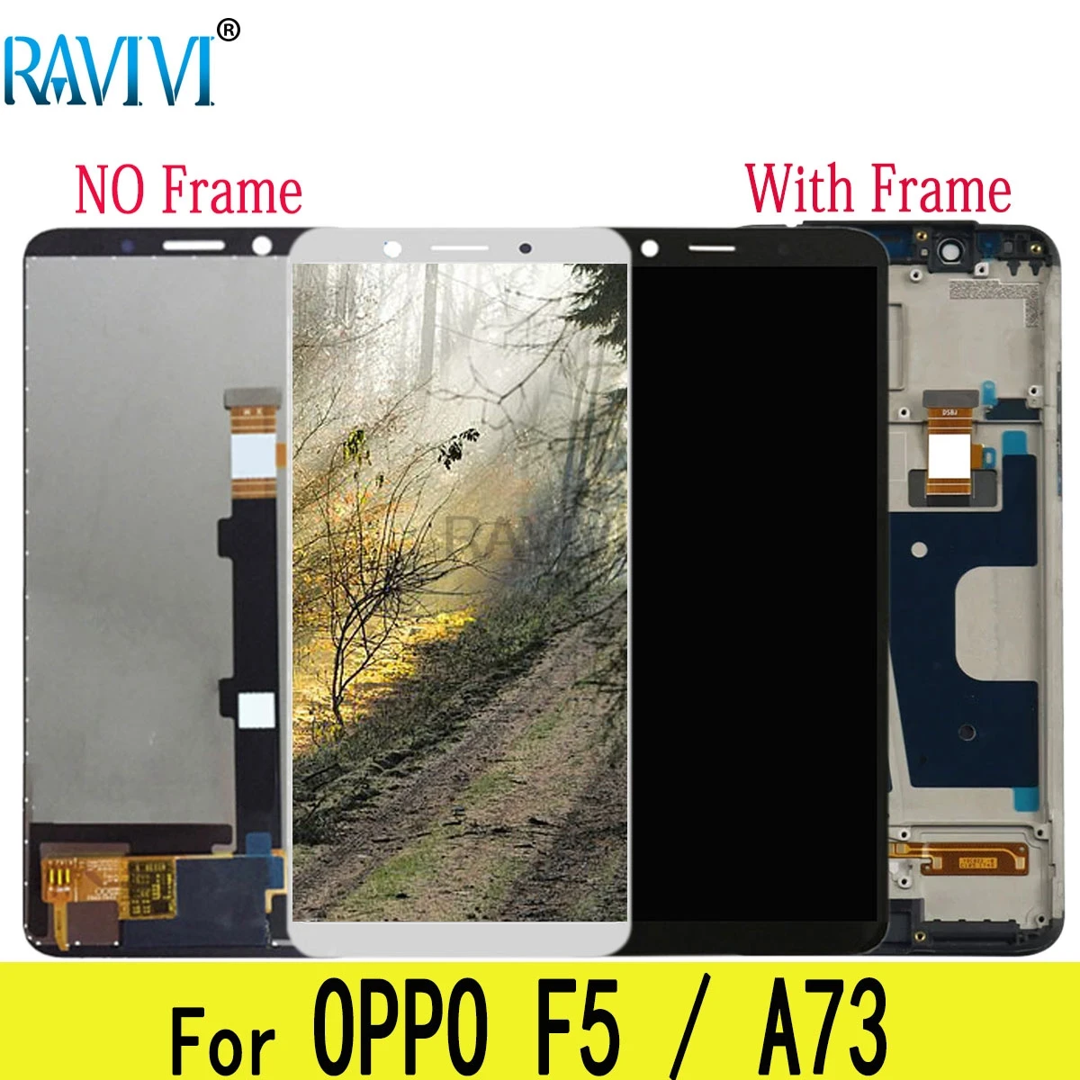 

6.0" A73 LCD For OPPO F5 LCD Display CPH1727 CPH1723 Touch Screen Digitizer Assembly Replacement For OPPO F5