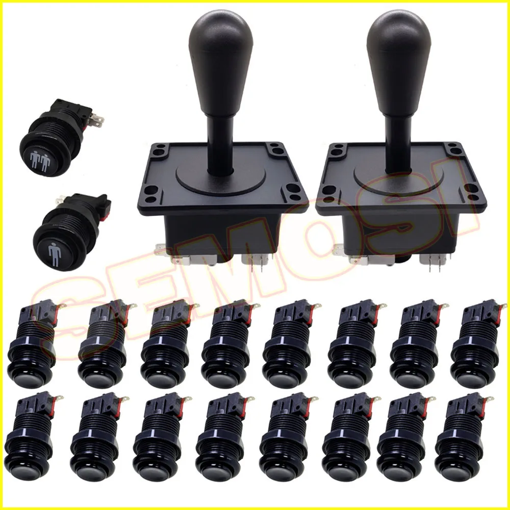 Джойстик для аркадных игр набор ПК Happ с нулевой задержкой USB энкодер 8 сторонние