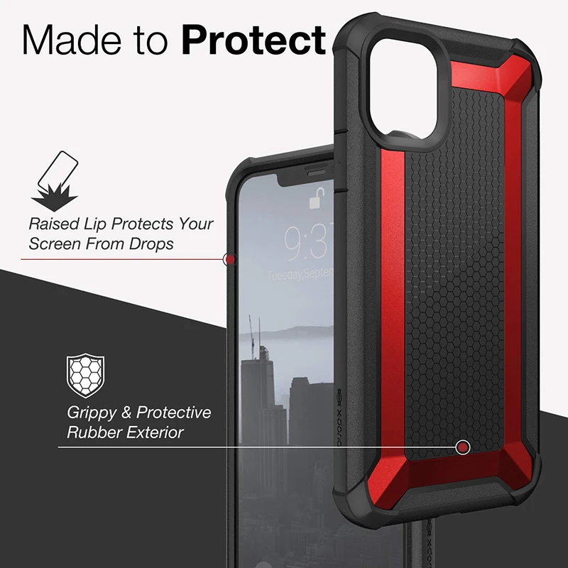 X-Doria Defense тактический Чехол для телефона для iPhone 11 Pro Max военный класс падение протестированный чехол для iPhone 11 Pro Алюминиевый Чехол