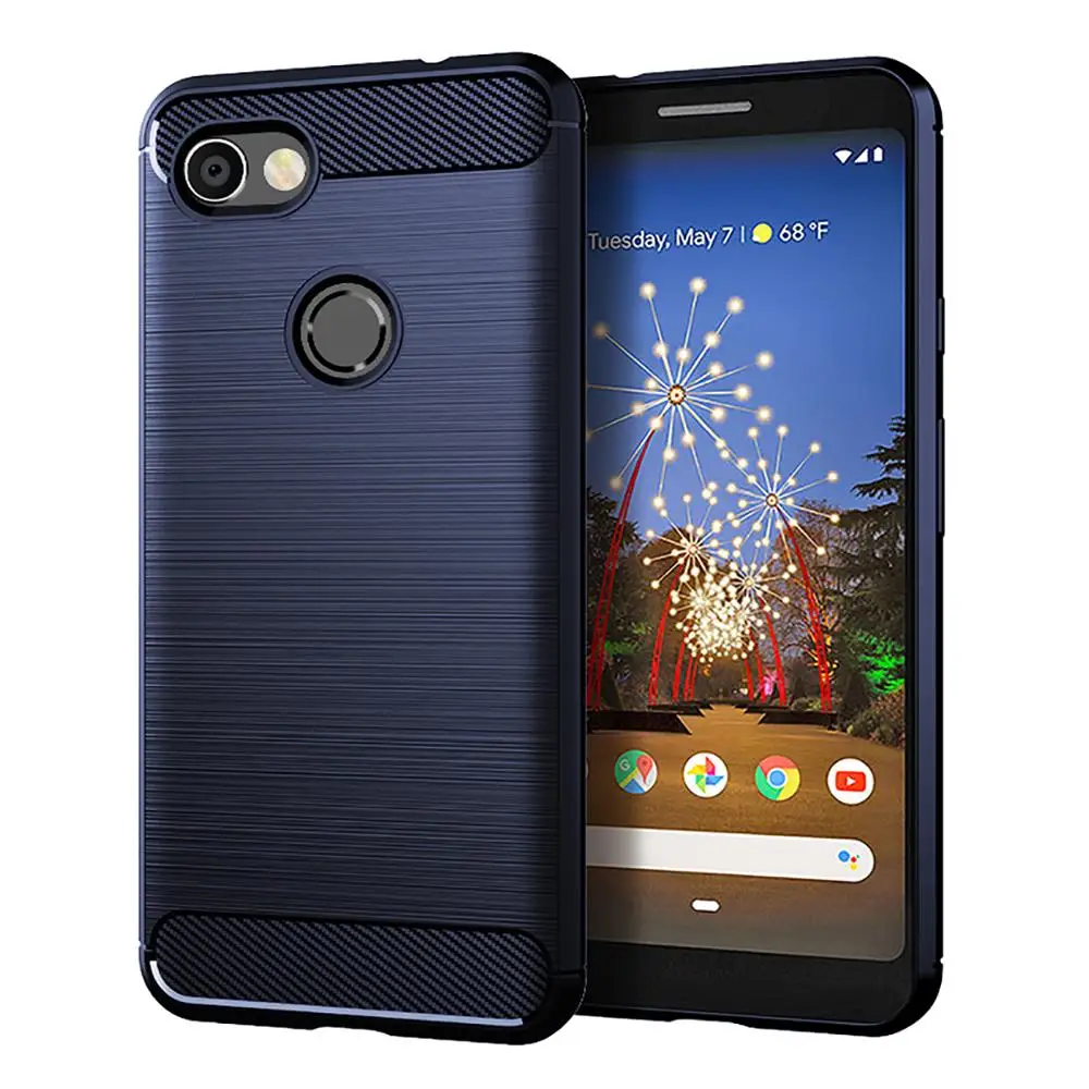 Чехол SRHE для Google Pixel 3A XL Силиконовый прочный из мягкого волокна Pixel3A |