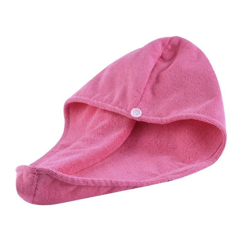 

1PC Girl's Hair Drying Hat Quick-dry Hair Towel Cap Women Hat Bath Hat Microfiber Towel Cap Super Absorption Turban Hair Dry Cap