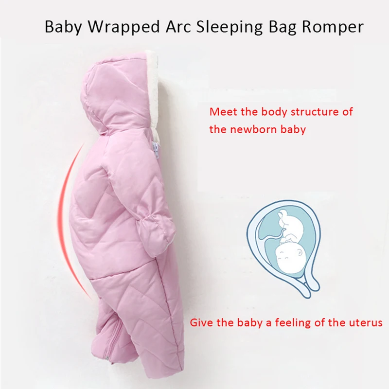 Зимний утепленный для детей конверт комбинезон 2in1 комбинезоны детская одежда