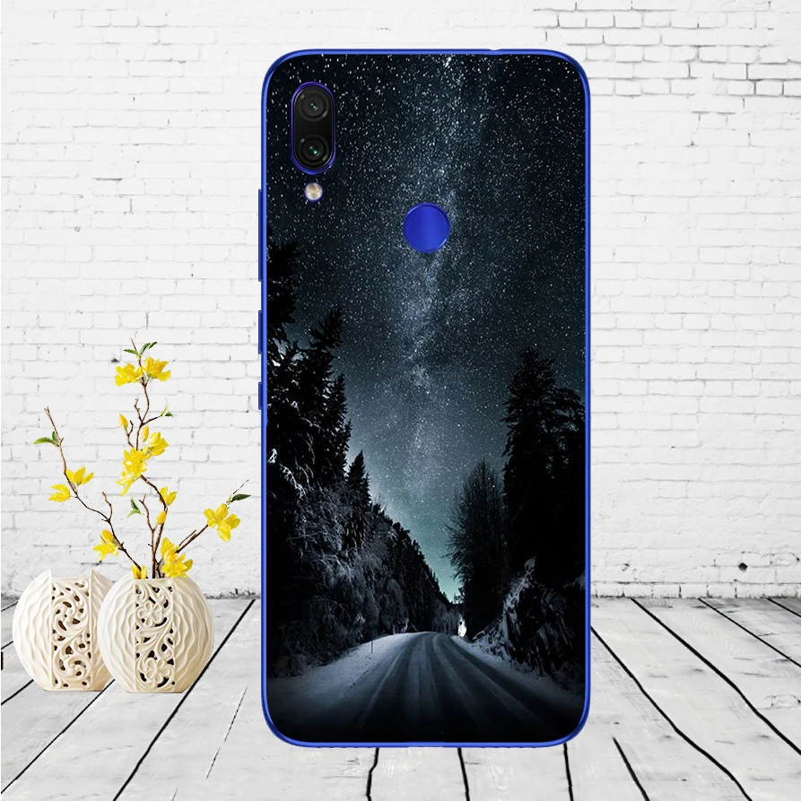 F24 Чехол для Xiaomi Redmi Note 7, силиконовый чехол для Xiaomi Redmi Note 7, задняя крышка, чехол для Redmi Note 7, чехол для телефона - Цвет: F24