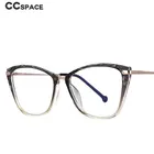 53124 градиентные оправы для очков, анти-синий светильник, весенние женские очки кошачий глаз Tr90, модные компьютерные очки