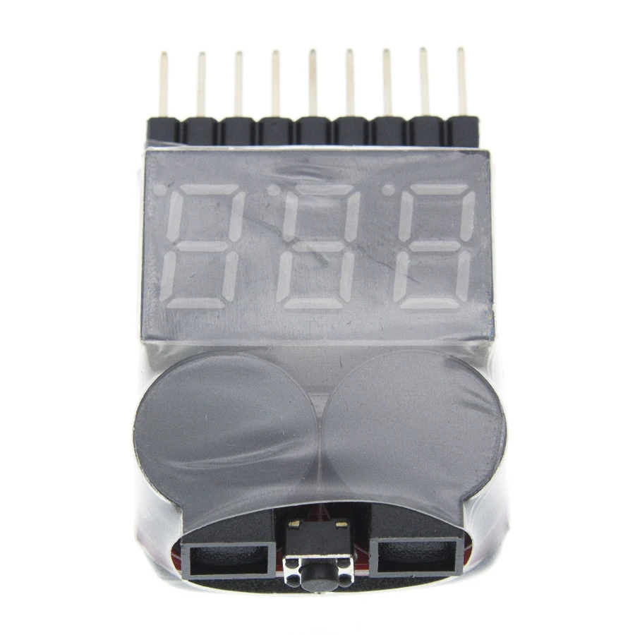 10 шт. 1-8S Lipo/li-ion/Fe RC вертолет самолет лодка и т. д. Напряжение батареи 2 в 1 тестер