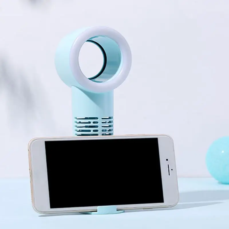 2020 Новый мини портативный вентилятор без пузырьков USB зарядка ручной охлаждения