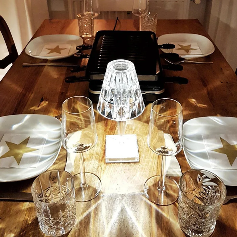 Итальянская Настольная лампа Kartell с питанием от аккумулятора сенсорный USB датчик