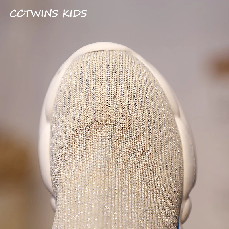 Kids Shoes Autumn Fashion Girls High Top Socks Shoes Boys Breathable Sports Sneakers Children Casual Black Trainers FH2465