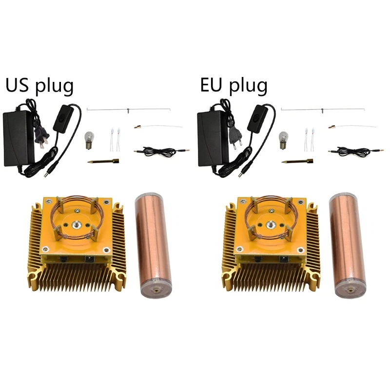 

K5DB плазменный динамик с катушкой Тесла работы при прослушивании музыки по Bluetooth Tesla Беспроводной передачи Тесты
