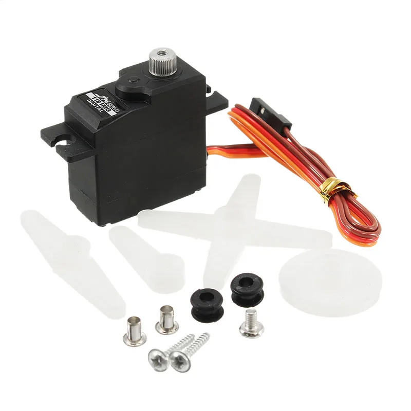 JX Servo PDI-1181MG 17g Цифровой Металлический сервопривод с сердечником 3 5 кг для WLtoys 144001